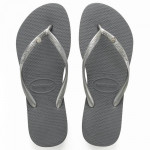 Havaianas Slim Crystal Glamour Steel Grey 41/42