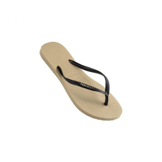 Havaianas Logo Metallic Sand Grey/Black 39/40