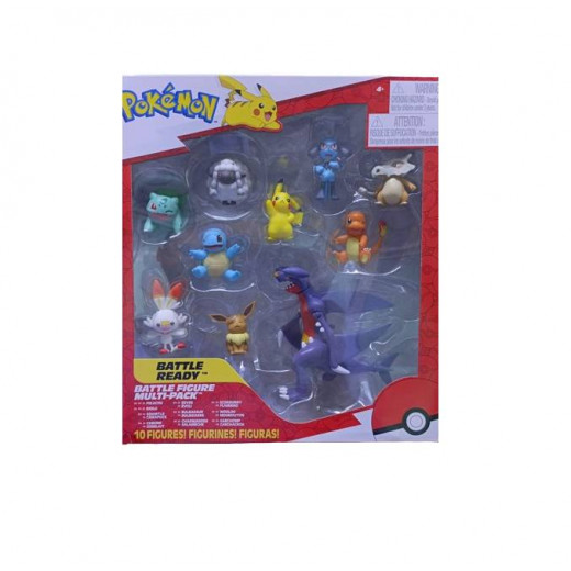 Pokemon Battle Figures-10-Pack-Wave 2, Black