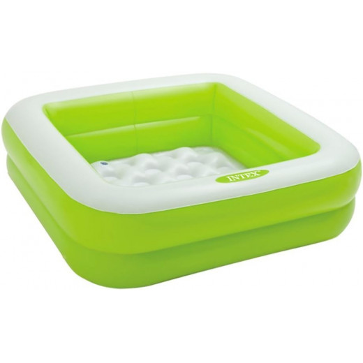 Intex - Inflatable Square Pool, Green