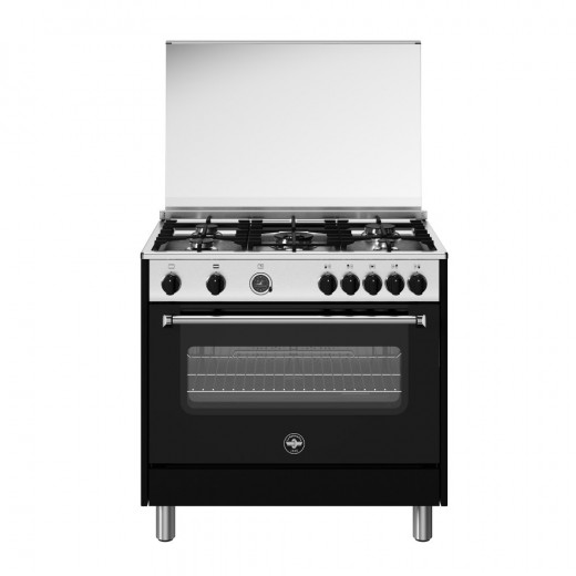 La Germania Gas Cooker 5 Burners 90CM - Black