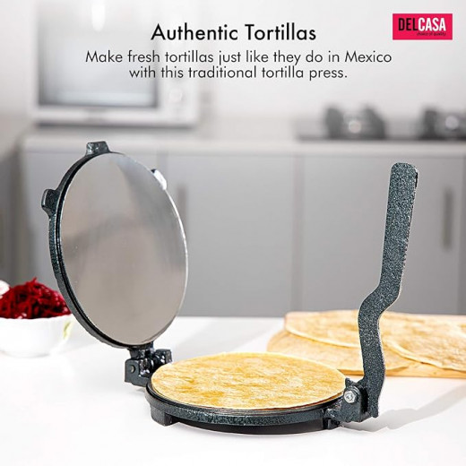 Delcasa Mexican Style Tortilla Press DC1503