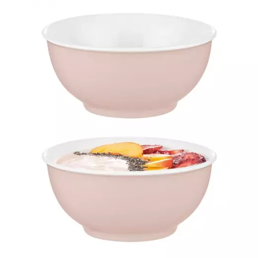 Madame Coco Grand 2 Pieces Bowl Set - Beige - 14 cm