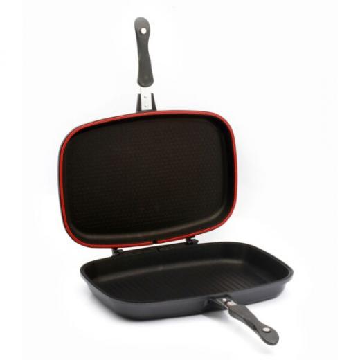 Royal ford Double Grill Pan 36cm RF6619, Black