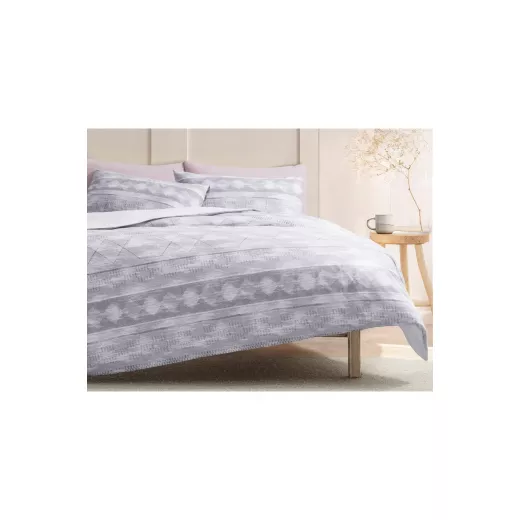 Madame Coco Dash Double Printed Ranforce Duvet Cover Set