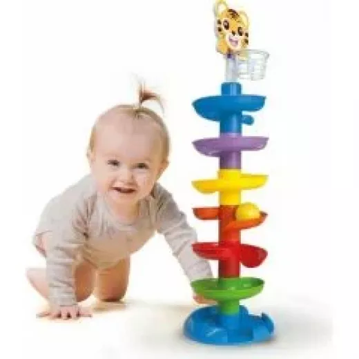 Filled Toy Ball Tower