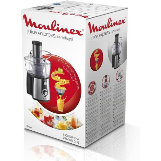 Moulinex Juice Express JU550D10 Blender 800 W 1.4 L 2 Speeds Black/Silver