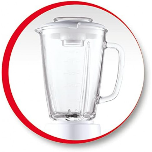 MOULINEX Glass Jar Super Blender Triple'Ax - 500W, Gridner, Grater, LM255027