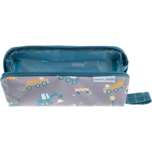 Stephen Joseph All Over Printed Pencil Pouch, Construction