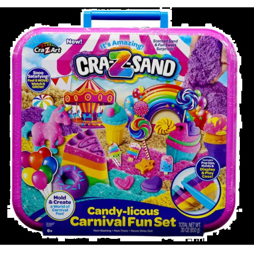 Cra-Z-Sand Candy-Licious Carnival Fun Set CA-19658