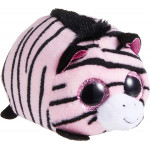 TY TY42158 Pennie Pink Zebra Teeny, Multicolored