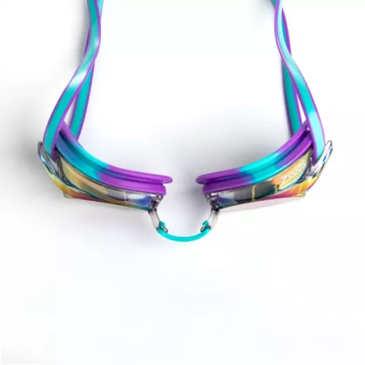 Swimming goggles with titanium lenses from Zogs Racer, purple