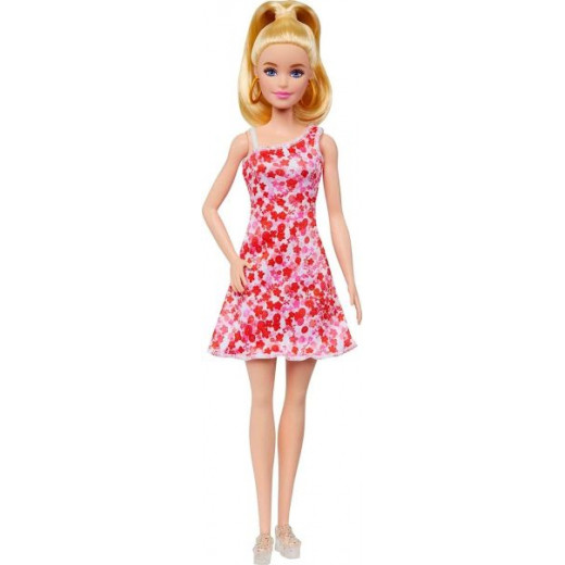 Barbie Fashionista Doll , Pink Floral Dress