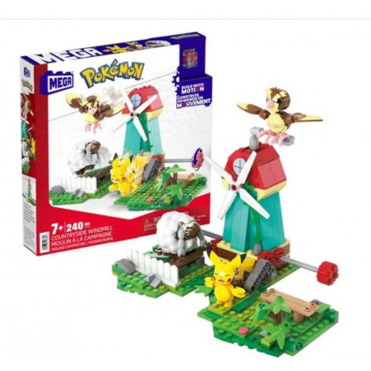 Mega Pokemon Countryside Windmill