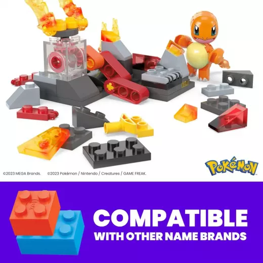 Pokemon Charmander's Fire-Type Spin Set