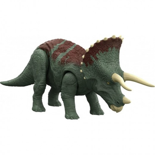 Mattel Jurassic World Roar Strikers Triceratops Dinosaur Action Figure