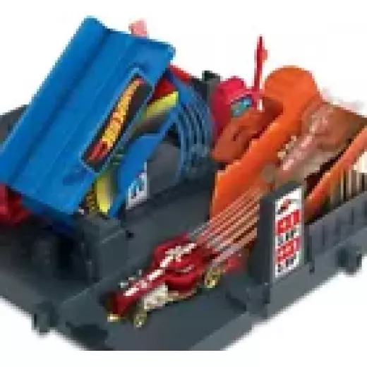 Hot Wheels City Fuel Station Shift Track Set