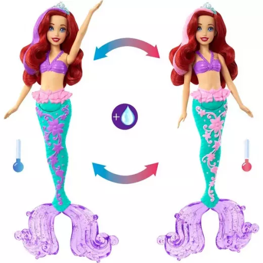 Disney Princess Ariel Mermaid Color Splash Doll