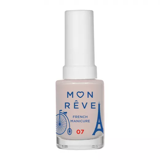 Mon Reve French Manicure Nail Polish for French Manicure Milky Sheer, 13ml