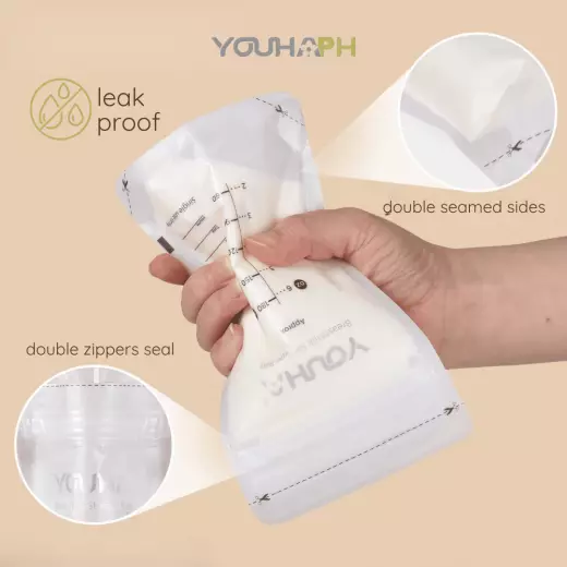 Youha Milk Storage Bag 60 Pieces