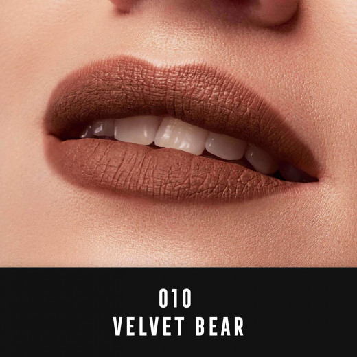 Max Factor Lipfinity Velvet Lipstick, 10 Velvet Bear Nude