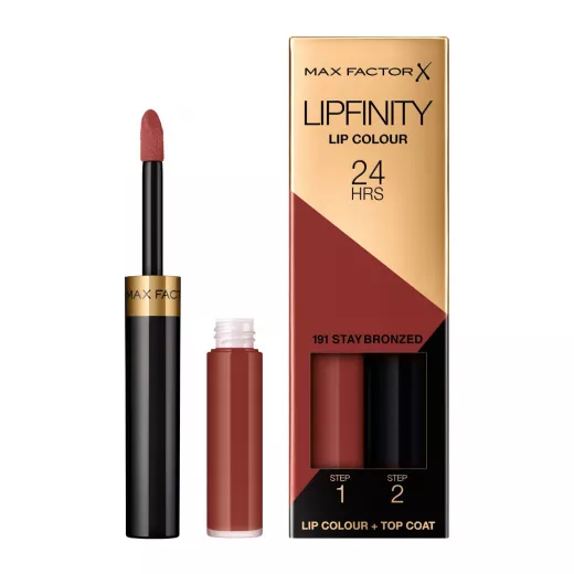 Max Factor Lipfinity Long-Lasting Two Step Lipstick 191 Bronzed