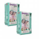 Bambo Nature Pants Size 6, 18+ Kg, 18 Pants, 2 Packs