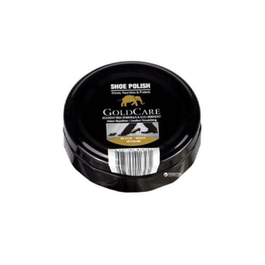 goldcare Shoe Polish Black Gold 50 ml