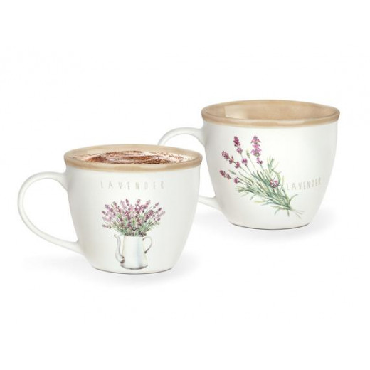 Madame Coco Lavender Pente 2-cup cup set