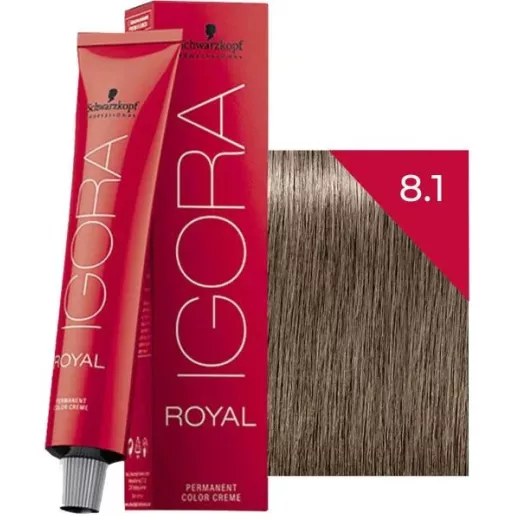 Schwarzkopf Igora Royal Hair Dye 8.1 Light Auburn Sandre 60 ml