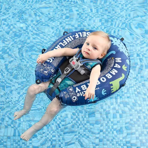 Mambobaby - Self-inflating chest float with canopy | 3-12m