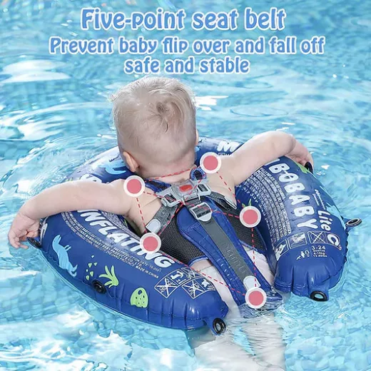 Mambobaby - Self-inflating chest float with canopy | 3-12m