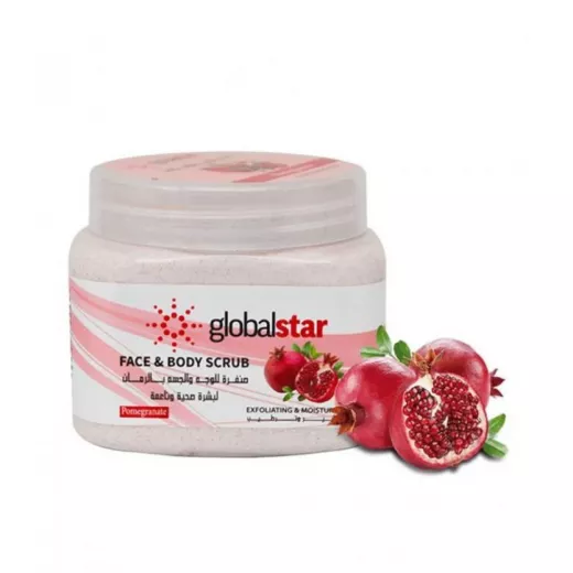 Global Star Pomegranate Face & Body Scrub 500ml