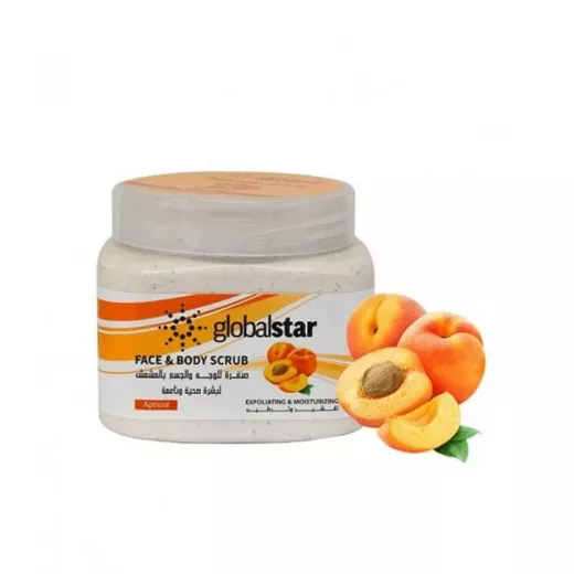 Global Star Apricot Face & Body Scrub 500ml