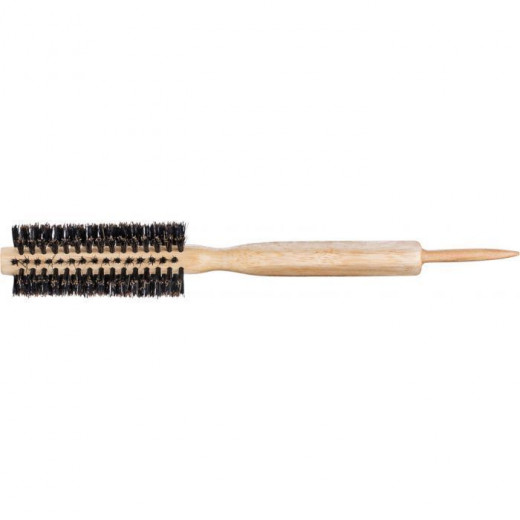 Real Wooden Round Brush with Boar Bristle 13mm