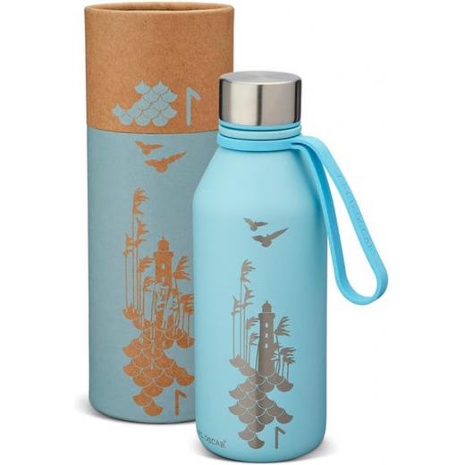 Carl Oscar Spirit TEMPFlask Thermos bottle - 0.5L - Flow (Light Blue)