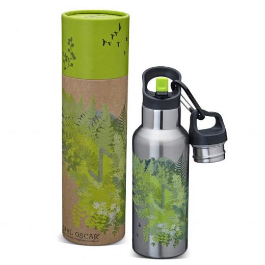 Carl Oscar Wisdom Templasque Thermal Bottle 0.5 L - Lime