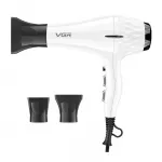 VGR Professional Hair Dryers with 6 Gear Adjustment, 2200W, White