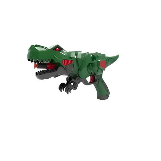 Dinosaur T-Rex Launcher soft arrow ball shooter nerve gun 10 balls children's toy