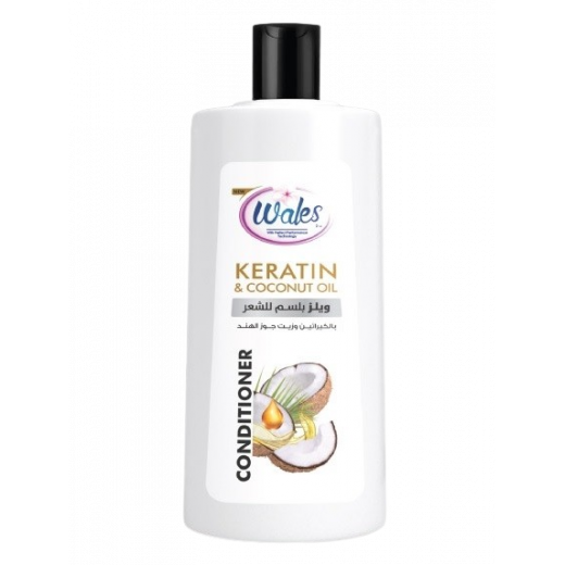 Wales  Keratine Conditioner & Coconut Oil 800 ml