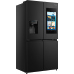 Hisense RQ759N4IBU1 Pure flat Cross Door Smart Refrigerator with Touch Display Water and Ice Dispenser, Metal Cooling