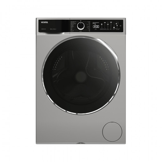 Vestel Washing Machine with Dryer 6/9, 1400 Cycles, Silver