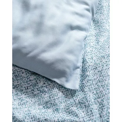 Madame Coco Astrid Single Madame Coco Crep Printed Duvet Cover Set - Turquoise