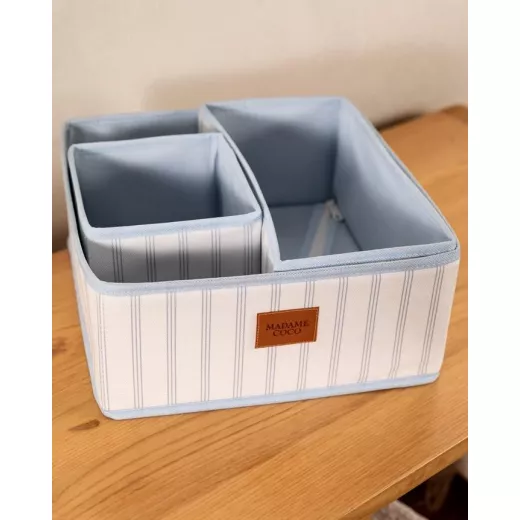 Madame Coco Nuage 3 Compartment Organizer Box