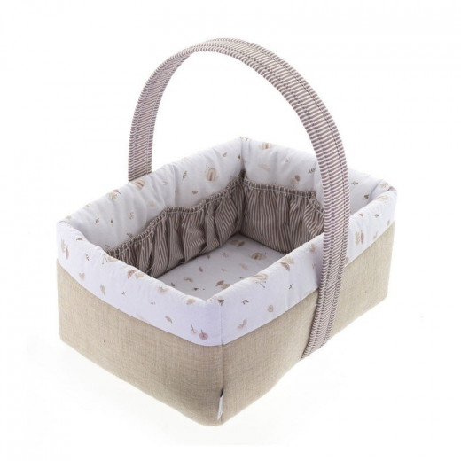 Cambrass Layette Basket Greeny Beige