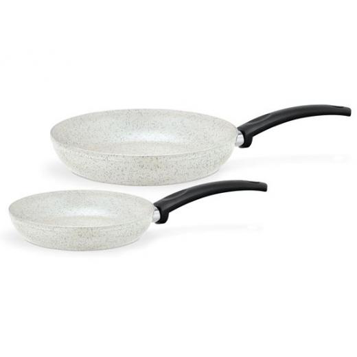 Madame Coco Gordes Granite Look Pan Set 2 Pieces