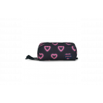 JanSport Perfect Pouch, Happy Heart Black