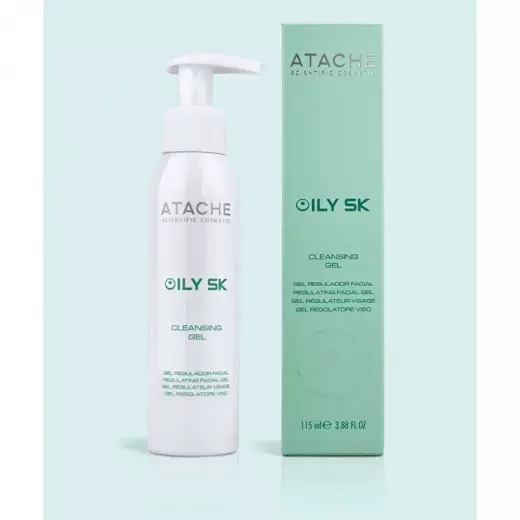 Atache Oily SK Cleansing Gel , 100 ml.