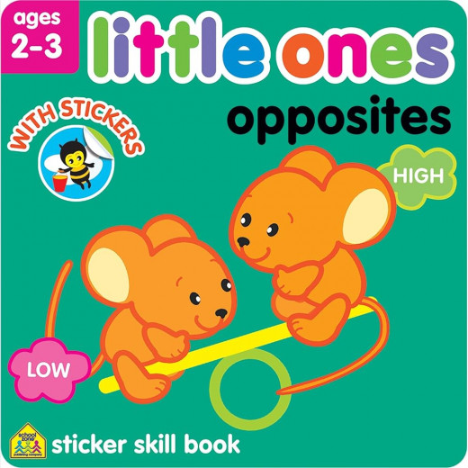 Little Ones opposites age 2-3 Book  Coloring