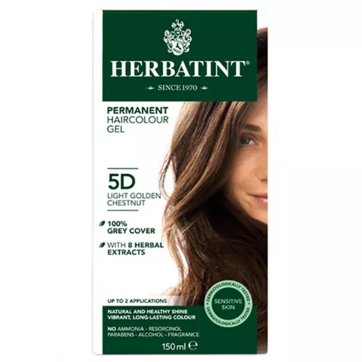 Herbatint 5D Light Golden Chestnut Hair Colour 150ml